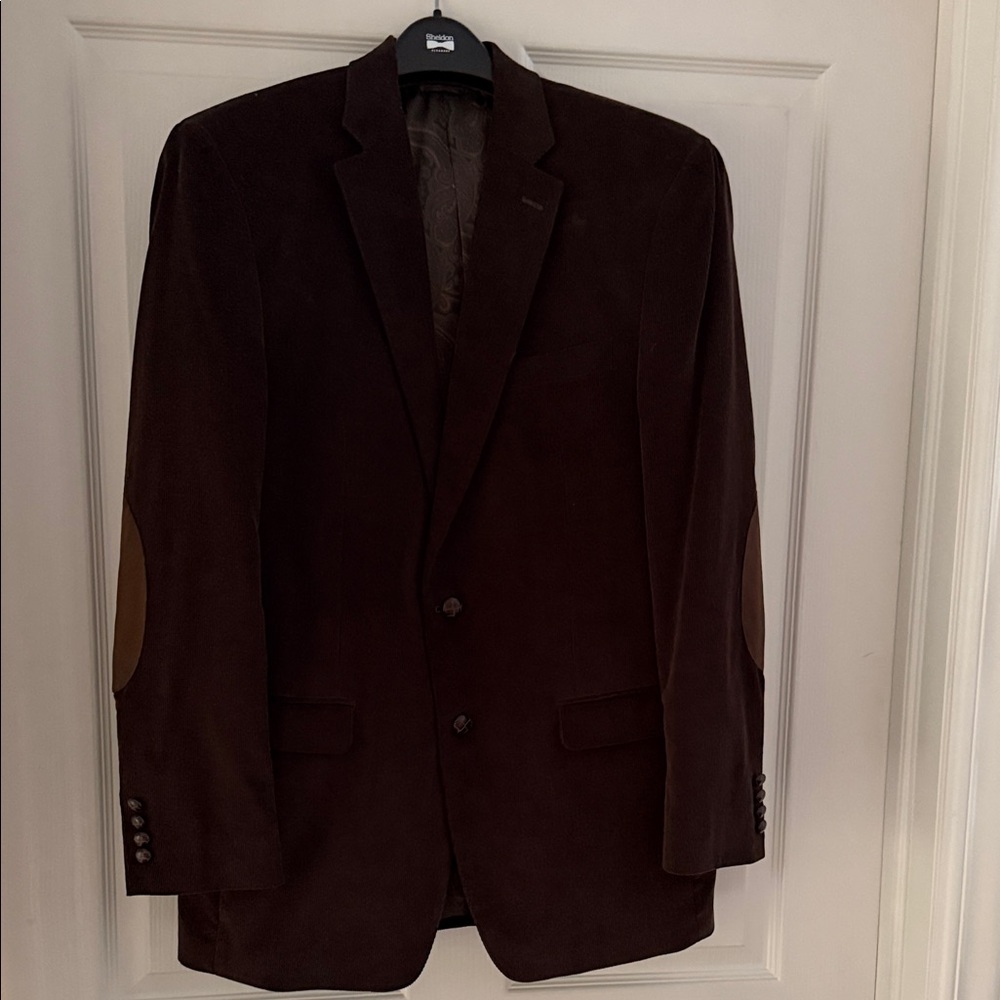 Ralph Lauren men’s chocolate brown corduroy jacket